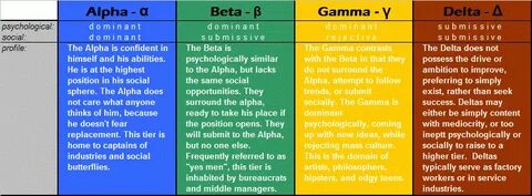 What type of man are you - Alpha, Beta, Gamma or Delta? - Go