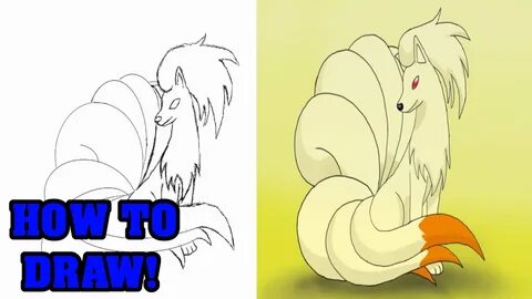 How to Draw Ninetales Step by Step - YouTube