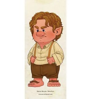 Bilbo Baggins - Fanart Character Design on Behance