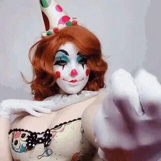 Clown Girl Marshmallowmaximus GIF - Clown Girl Marshmallowma