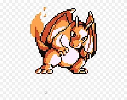 Pokemon Charizard Red Cute Videogames Sprite Freetoedit - Ge