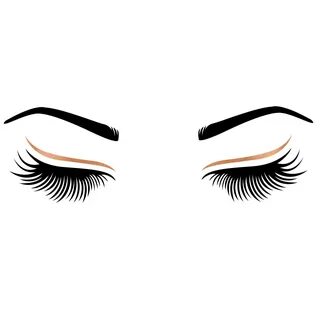 SVG Eyelashes Eyebrows Bundle Cut File Modern Anastasia Etsy