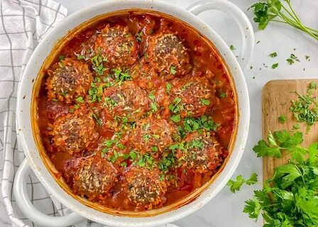 Classic Porcupine Meatballs With Rice Cooked Inside - Tara T