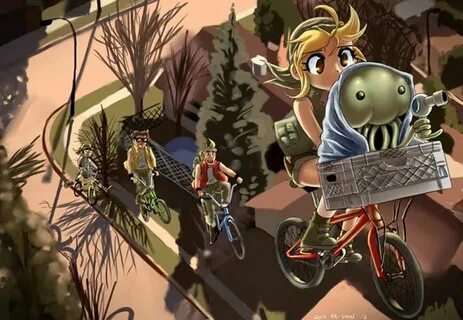 Mars People E.T. - Metal Slug Slugs, Fan art, Anime