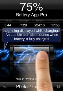 Battery App Pro with Themes & Photo Import Productivity