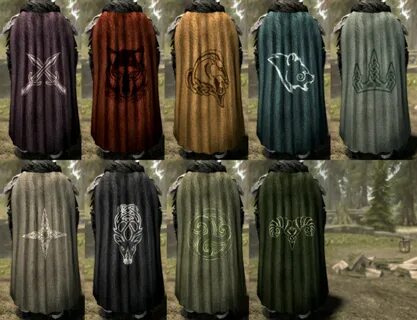 плащи и накидки Se Cloaks And Capes одежда Tes V Skyrim - Mo