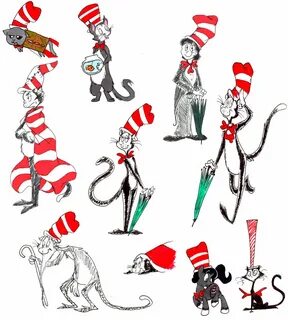 svg cat in the hat vector - Clip Art Library