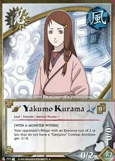 Yakumo Kurama - N-777 - Uncommon - 1st Edition - Naruto Sing