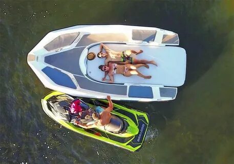 Sealver Waveboat Turns Your Jetski Into a Boat In Seconds Je