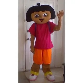 Dora The Explorer Adult Mascot Costume Hire