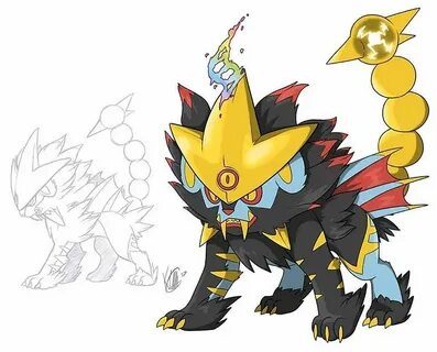 Mega Luxray X And Y - bmp-vision