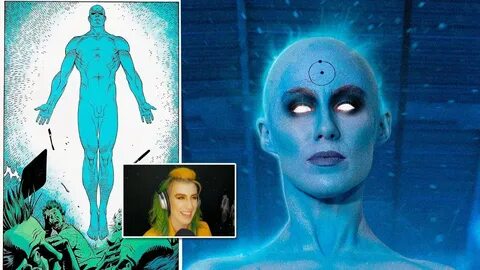 NSFW Body Paint Cosplay: Dr. Manhattan, Dark Phoenix X-Men -
