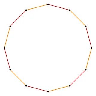 12-sided Shape. 100 sided polygon