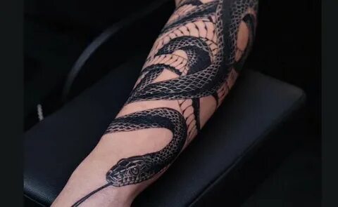 17 Snakes Wrapped Around Arm Tattoo Designs & Ideas - PetPre