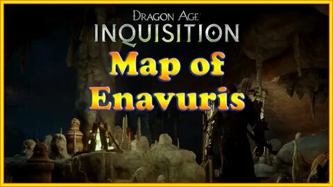 Dragon Age Inquisition Map Of Enavuris - Map Cabo San Lucas