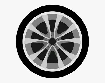 Car Wheel Png - Car Wheel Cartoon Transparent, Png Download 