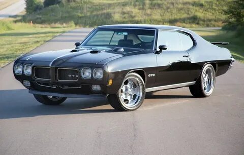 Обои Black, Pontiac, GTO, 1970 картинки на рабочий стол, раз