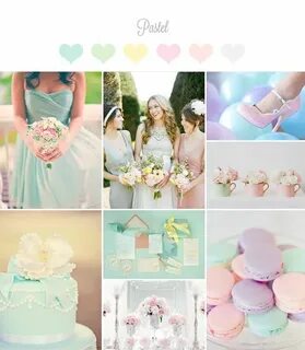 Lovely Pastel Wedding Palette - Praise Wedding Pastel weddin