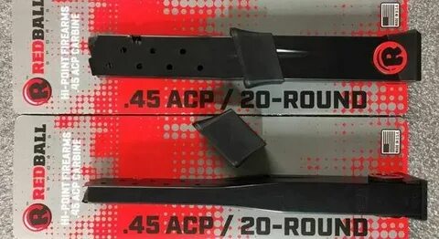 RedBall Sports .45 ACP 20 Round Magazines for Hi-Point 4595T