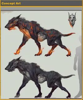 low poly 3d monster - hellhound 3D Modeller in Fantastik 3DE