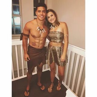 Tarzan and Jane diy couples costume Sexy couple halloween co