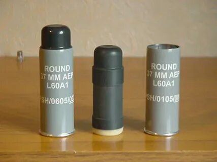 on target shooter nz: British Army "Rubber Bullets" & BATON 