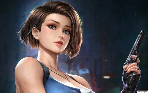 Jill Valentine (Fantasy Art) : Resident Evil 3 Remake Video 