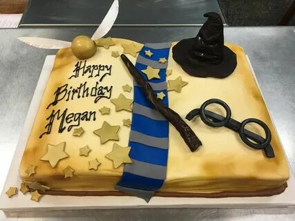 Harry Potter/Ravenclaw Birthday Cake - Adrienne & Co. Bakery