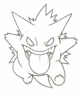 Pokemon Gengar Coloring Pages in 2020 (With images) Pokemon 