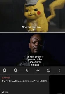 Detective Pikachu post credit scene - Funny Memes, Marvel me