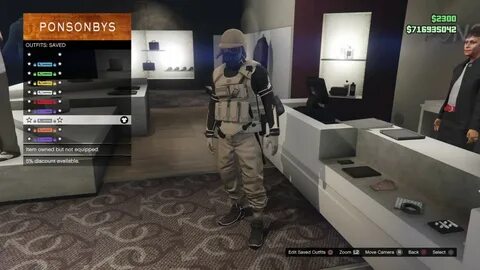 GTA ONLINE NEXT GEN MODDED OUTFIT SHOWCASE #1 - YouTube