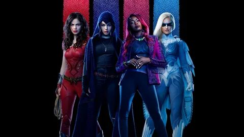 DC Titans Girls Team Wallpaper, HD TV Series 4K Wallpapers, 