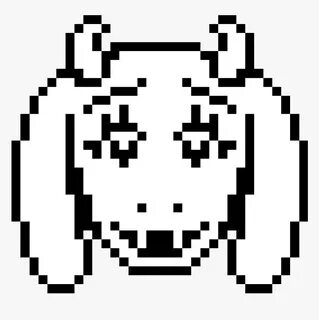 Transparent Delta Clipart - Undertale Toriel Head Sprite, HD