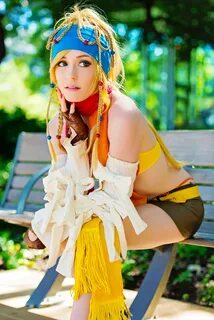 Rikku from Final Fantasy X by Aurum Cosplay - Project Ligh. 