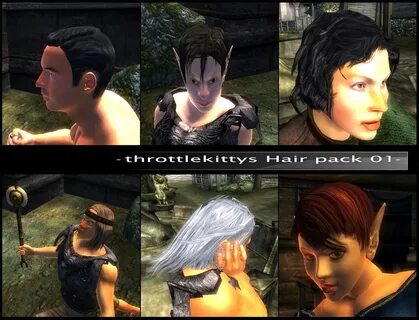 throttlekittys Hair Pack 01 at Oblivion Nexus - mods and com
