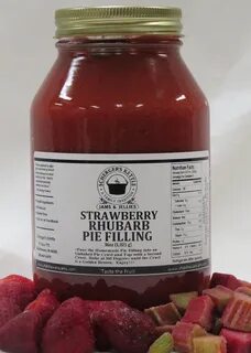 Buy Strawberry Rhubarb Pie Filling, 36 oz in Cheap Price on 