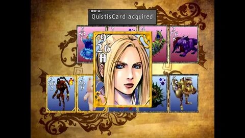 Final Fantasy VIII - Quistis Card 1080p - YouTube