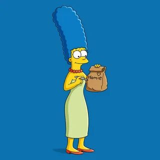 Мардж Симпсон из мультсериала "Симпсоны" (30 фото)