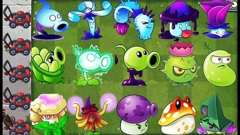 PvZ TEAMS Plants Max level Power-up in Plants vs Zombies 2: 