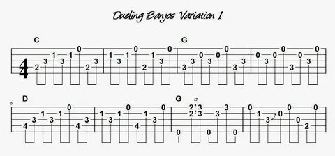 DUELLING BANJO TAB PDF