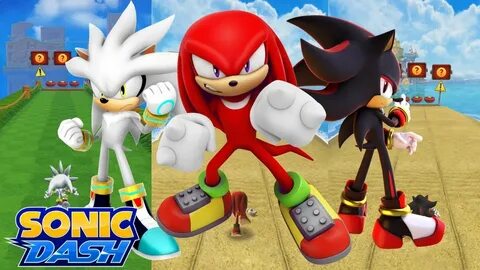 Sonic Dash (iOS) - Knuckles vs. Shadow vs. Silver - YouTube