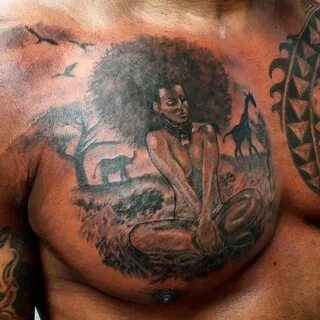 Tattoodo African tattoo, Africa tattoos, African sleeve tatt