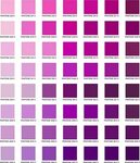 Gallery of anuradha on in 2019 pink color chart color swatch