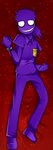 Purple Guy - Body Pillow Case EDITED by KoffinaKat on Devian