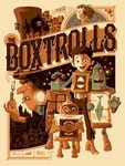 The Boxtrolls by Tom Whalen Tom whalen, Illustration art, Th