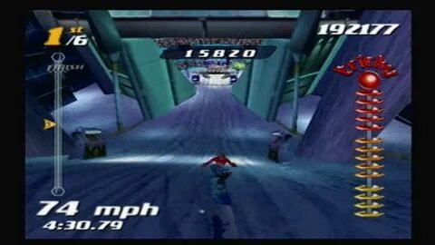 SSX Tricky - Zoe World Circuit - Merqury City Meltdown Race 