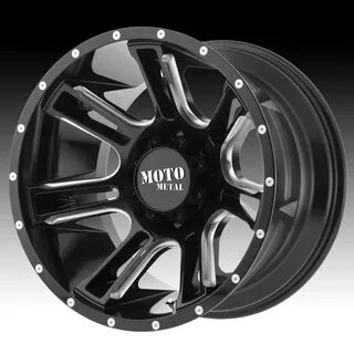 Moto Metal MO982 Black Milled Custom Wheels Rims - MO982 - M