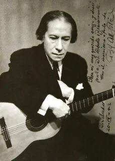 Agustin Barrios. San Salvador, 1942 Guitare, Artiste
