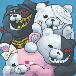 Kurokuma Shirokuma Monomi Monukuma Danganronpa characters, D