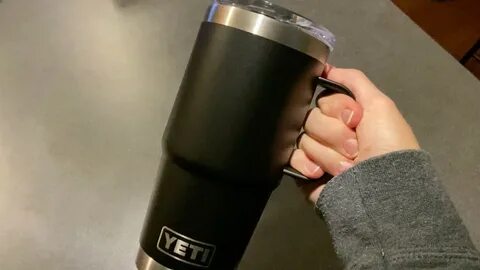 YETI Rambler 20 oz Travel Mug With Handle - YouTube